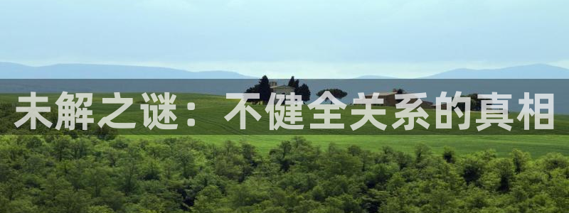 喵趣漫画2024：未解之谜：不健全关系的真相